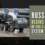 The second squadron of missile system is coming at a time when the western countries are piling up sanctions on Russia over its war in Ukraine
