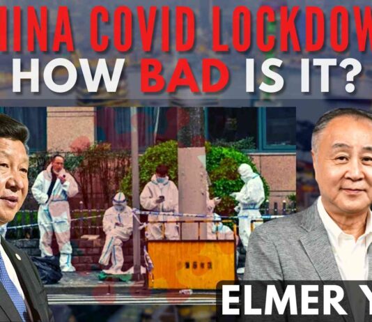 Shanghai, with a population of 30 million is under lockdown for two weeks – even individual flats are locked down. US Consulate has evacuated from Shanghai. How bad is it going to get before China will ask for help from the world? Elmer Yuen paints a grim picture.