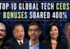 With the tech sector registering significant returns amid the coronavirus pandemic, the industry's executives are also ranking high in compensation