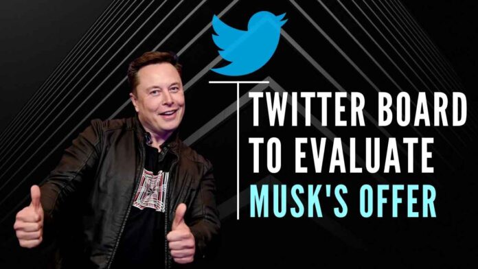 In a letter to Twitter's board, Musk said he believes Twitter 