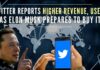 Twitter’s users also increased to 229 million days after the company agreed to be sold to the billionaire