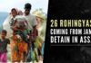 During the past two years, over 270 Rohingyas, all citizens of Myanmar, have been detained in different northeastern states