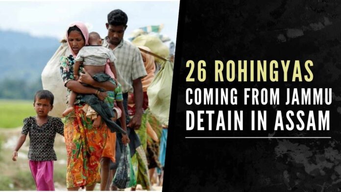 During the past two years, over 270 Rohingyas, all citizens of Myanmar, have been detained in different northeastern states
