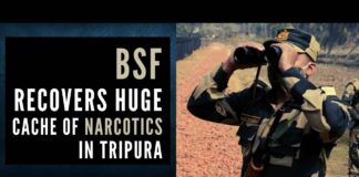 According to the BSF officials, after specific input, the Force cordoned off the area and started a search operation, and found signs of a big drum buried in the soil