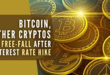 All cryptocurrencies were weighed down as central banks globally tried to control inflation by raising interest rates