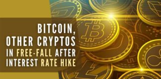 All cryptocurrencies were weighed down as central banks globally tried to control inflation by raising interest rates