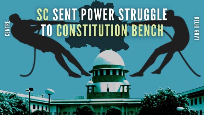 The Union and AAP governments are locked in a battle for the control over bureaucrats in the national capital