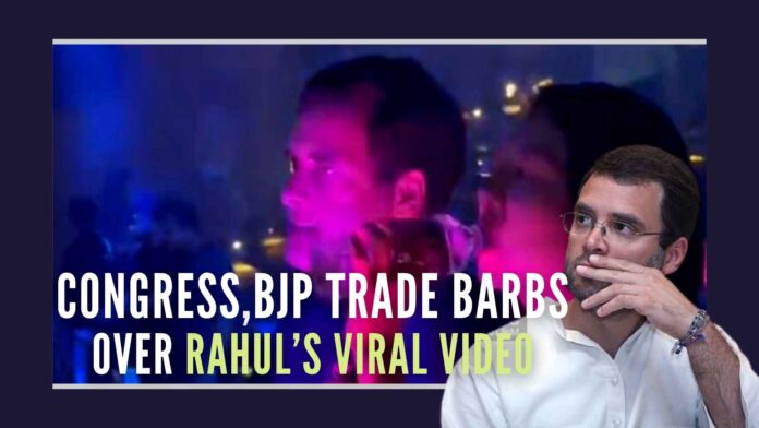 Several BJP leaders on Tuesday shared the video on Twitter and slammed the Congress leadership amid communal clashes in Rajasthan where the party is in power