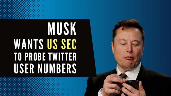 Musk had said that Twitter could have at least four times more fake accounts than what has been revealed in its filing