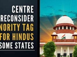 Under the NCM Act, the central government has notified only six communities, namely Christians, Sikhs, Muslims, Buddhists, Parsis, and Jains, as minorities at the national level