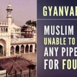 Muslim side, which had earlier contended that the supposed Shivling in the well is a fountain, was unable to show any pipeline