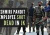 Militants barged into the office and shot Bhat, injuring him grievously