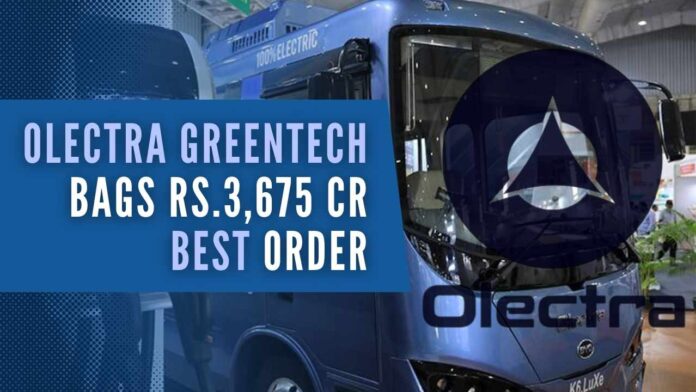 The order is to supply e-buses on the Gross Cost Contract (GCC) / Opex model for a period of 12 years