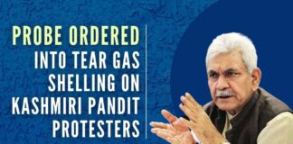 Police had used tear gas against Kashmir Hindus, who were protesting peacefully against the killing