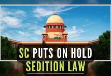 Was this an overreach on part of the Supreme Court to put on hold the Sedition Law or was it a way to goad the Govt into action?