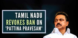 Tamil Nadu govt's U-turn comes after intense opposition from political parties & other adheenams to the ban on the practice