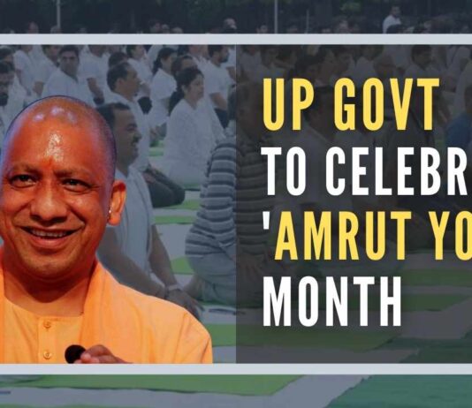 The period from May 21 to June 21 will be celebrated as 'Amrut Yoga' month