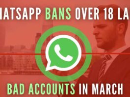 WhatsApp said that it also received 597 grievance reports in the same month from the country, and the accounts "actioned" were 74