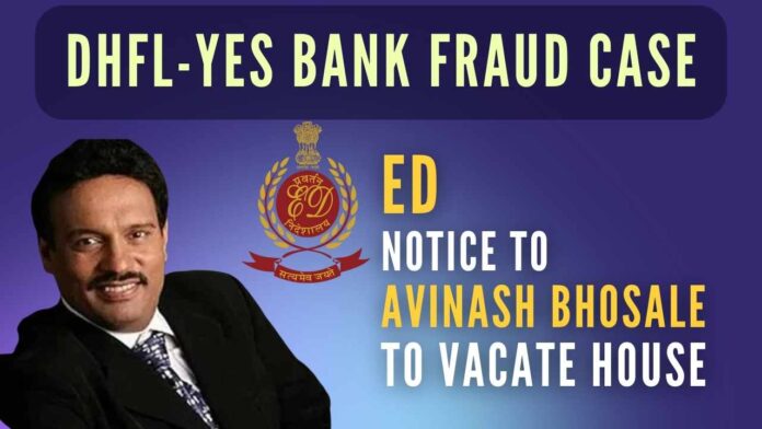 Avinash Bhosale has been accused of routing ill-gotten money through his Maharashtra-based real estate companies