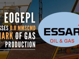 The company is also committed to contribute towards PM Modi's vision of becoming a "Gas Based Economy" in the next decade, by ramping up its CBM gas production