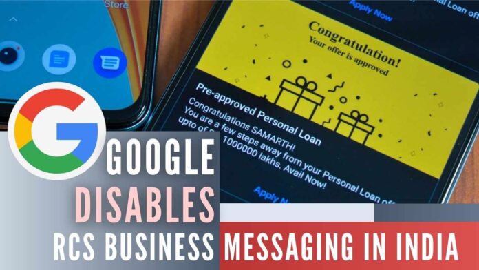 RCS users have been complaining about receiving multiple messages every day, some from senders labelled as “verified Business” on the Google Messages app
