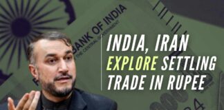 The two countries have also explored the possibilities of settling trade transactions in rupee or through the barter system