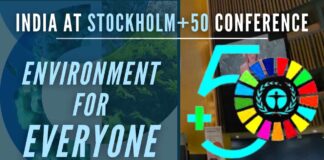 The Stockholm+50 opened earlier in the day with a call to accelerate urgent climate action for a healthy planet for the prosperity of all