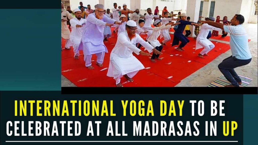 International Yoga Day to be celebrated at all Madrasas in UP Madrasa Board PGurus