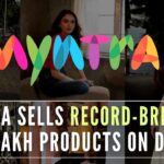 India shopped a record-breaking 50 lakh products in the first 24 hours of Myntra's EORS sale that is being held from June 11-16