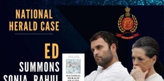 Sonia Gandhi has been asked to depose before ED on June 8, and Rahul Gandhi is understood to have been asked to appear earlier