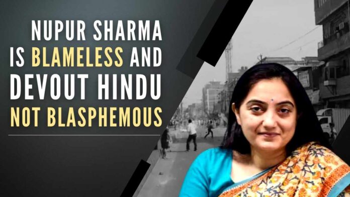The geopolitical storm caused by the bitter truth by “National Superstar” Nupur Sharma, is a lesson of history, cultural values, religious beliefs, denial of the truth, and most of all the Dadagiri by about the 20% against the 80%