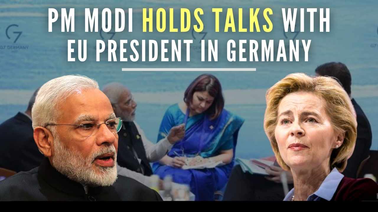 PM Modi, EU Commission President Ursula von Der Leyen hold talks in Germany  - PGurus