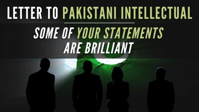 Pakistani Intellectuals are masters at self-flagellation without even knowing it