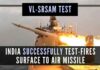 The test launch was monitored by senior officials from DRDO and the Indian Navy