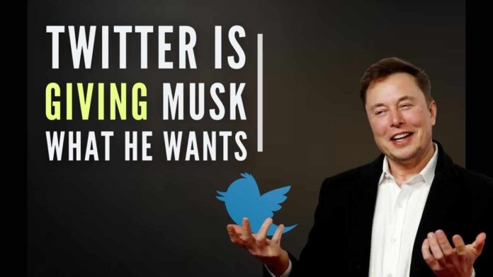 Twitter is giving Musk what he wants