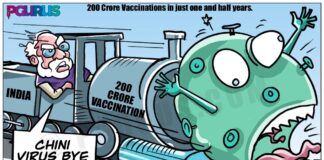 India crosses 200 crore vaccination mark, nixes Chinese virus