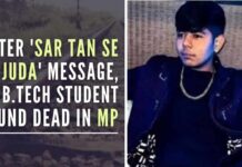 In a shocking incident, Nishant, a third-year college student, was found dead on the railway tracks in the Raisen district. His father had received a message that read, “sar tan sey zuda,” hours before the police discovered his body