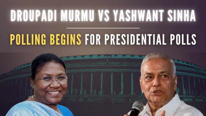 Draupadi Murmu is the NDA candidate, who is contesting against Yashwant Sinha, supported by the Opposition parties