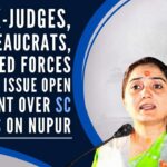 Group of former judges and bureaucrats criticized the recent Supreme Court observations against suspended BJP member Nupur Sharma, alleging that the apex court surpassed the "Laxman Rekha"