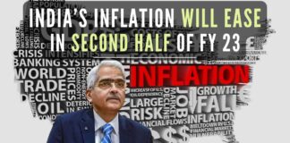 The Reserve Bank of India raised its inflation projection for this fiscal year to 6.7 percent from 5.7 percent earlier