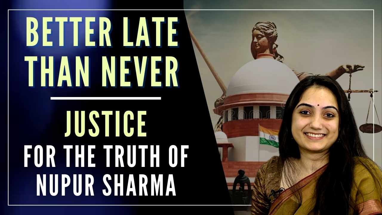 Better late than never: Justice for the truth of Nupur Sharma - PGurus