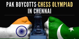 Pakistan miffed over torch rally in Srinagar on the occasion of 44th Chess Olympiad being held in Chennai