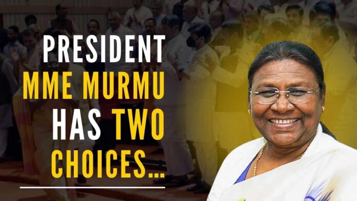 Indian President-elect, Mme Droupadi Murmu can do a lot constructively in coordination with the ruling government, helping the government, in a non-controversial way