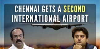 Stalin’s go to Minister meets with Central Civil Aviation Minister to finalize second international airport for Chennai