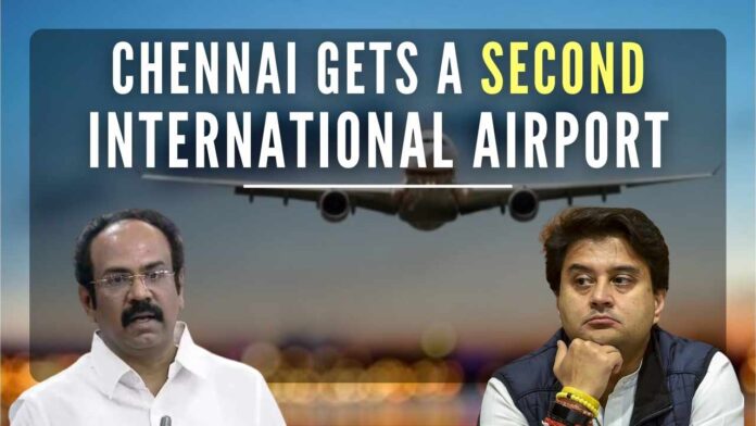Stalin’s go to Minister meets with Central Civil Aviation Minister to finalize second international airport for Chennai