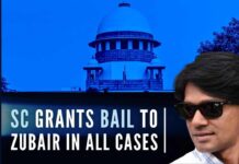 The top court said there is no justification to keep him in continued custody and subject him to endless rounds of custody. The journalist must be released by 6 pm today, the SC ordered