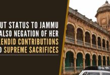The nature and magnitude of supreme sacrifices and splendid contributions could be gauged from the fact that many Dogras attained martyrdom from time to time while fighting out the secessionist elements in and outside the political setup