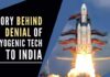 USA was watching India’s progress in space research and was constantly gathering information about ISRO’s future plans