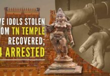 Temple authorities had not filed a complaint but idol wing police came to know that thieves were planning to sell the idols