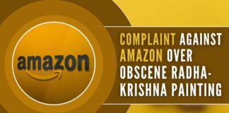 "Boycott Amazon" started trending on social media after Hindu Janajagruti Samiti lodged a complaint against Amazon for disrespecting Hindu sentiments